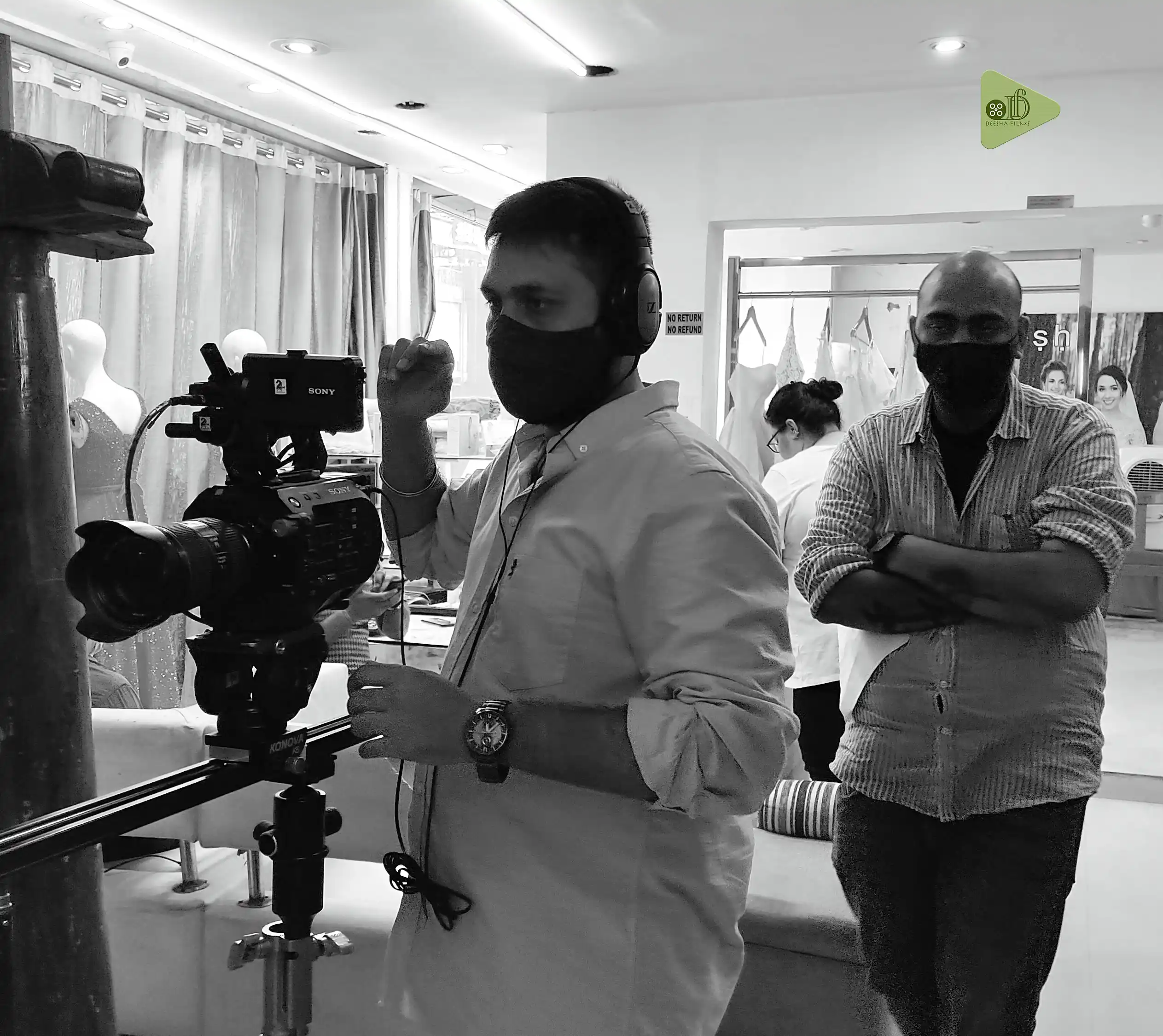 Deesha Films team planning a corporate video production in Delhi